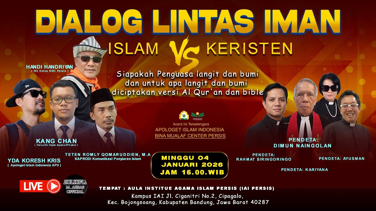 DIALOG LINTAS IMAN Bina Mualaf Center Sesi II