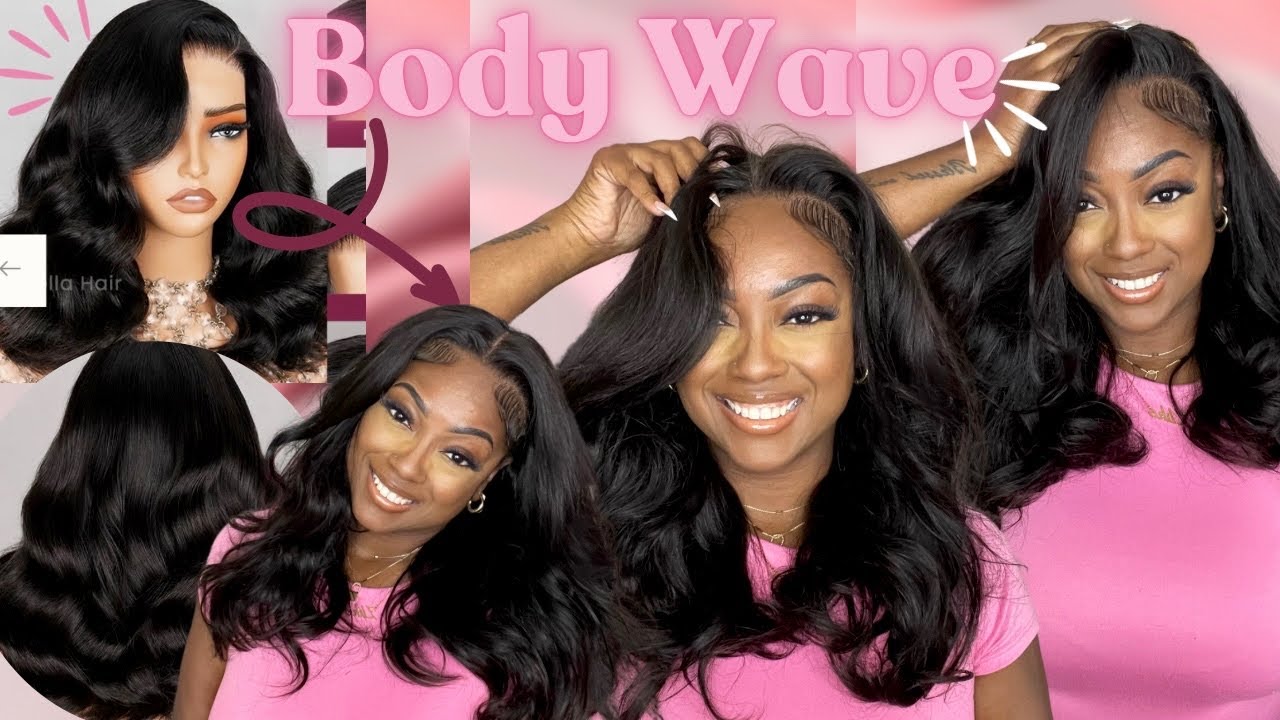 The Perfect BodyWave look without the work!  GLUELESS 6x5 BodyWave  Wig Ft. Arabella Hair