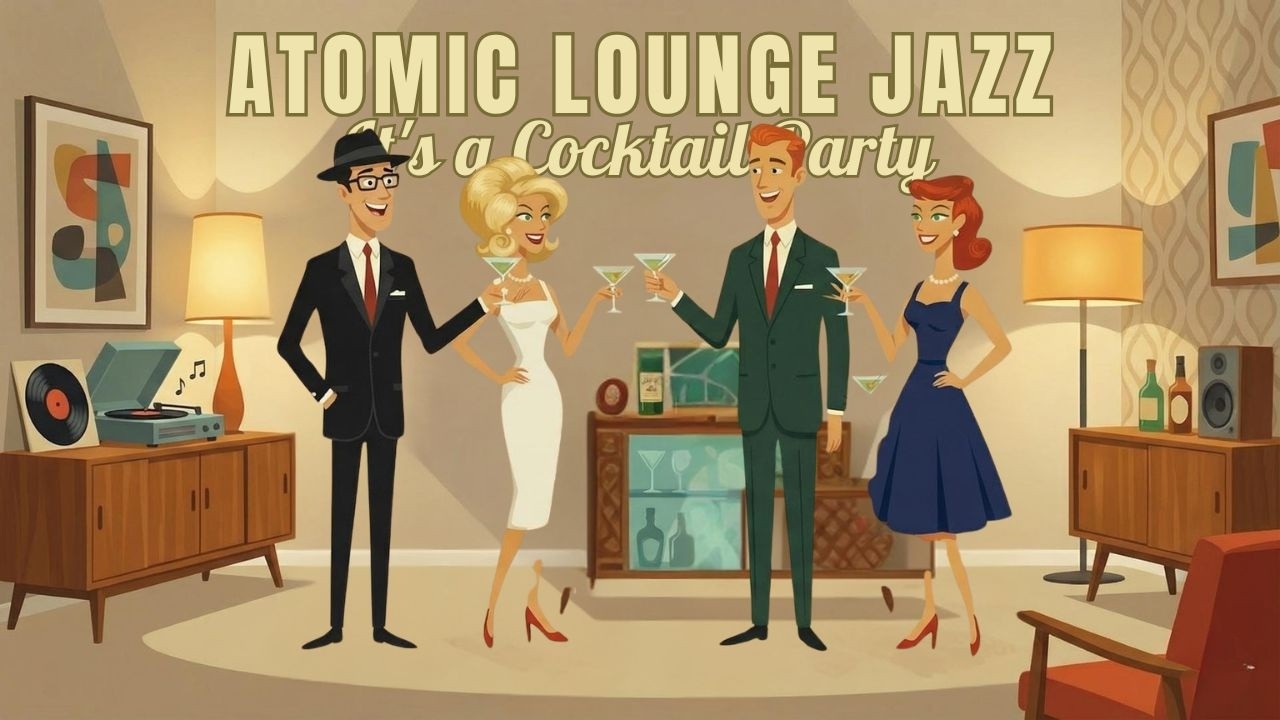 60's Atomic Cocktail Lounge Music | カクテルパーティージャズ｜洗練された夜を彩るヴィンテージラウンジパーティー