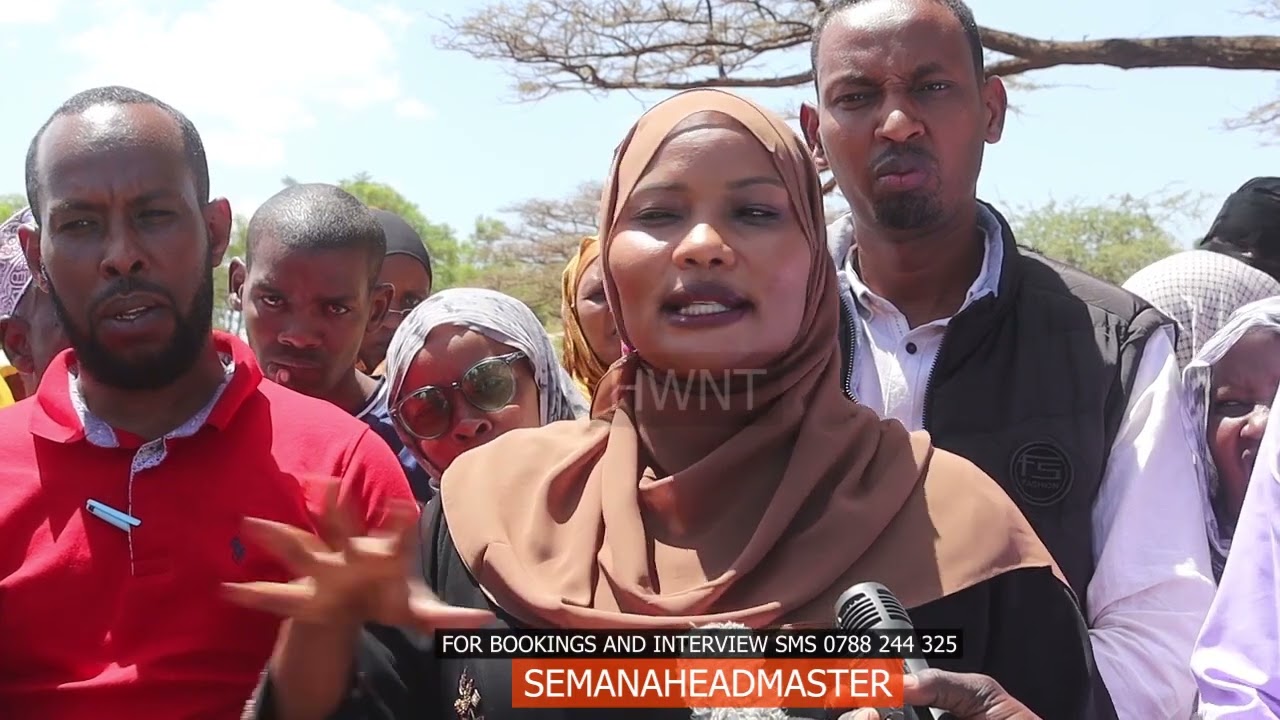 HON. MUMINA BONAYA, H. E ABDI GUYO AND MP SAMAL DELIVERS
