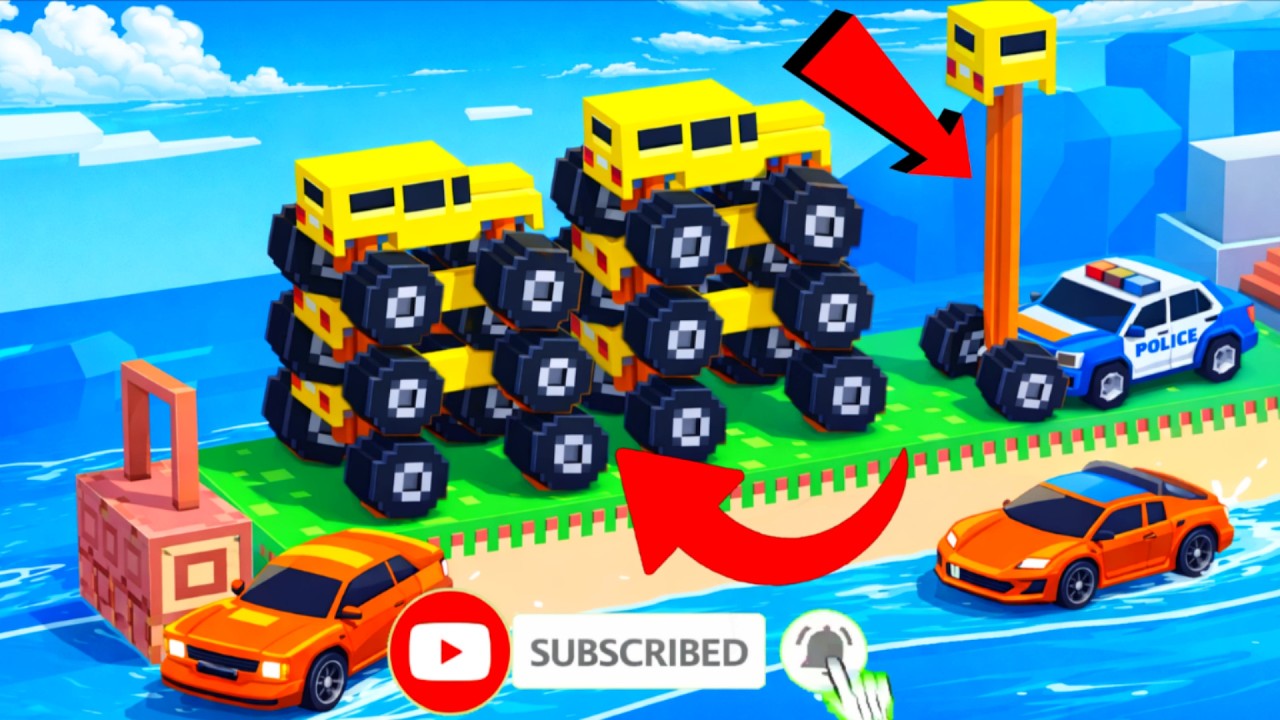 Fancade.New Drive Mad.Funny Car All New Levels Gameplay Walkthrough, Android, Enjoy!!! EP-No 09