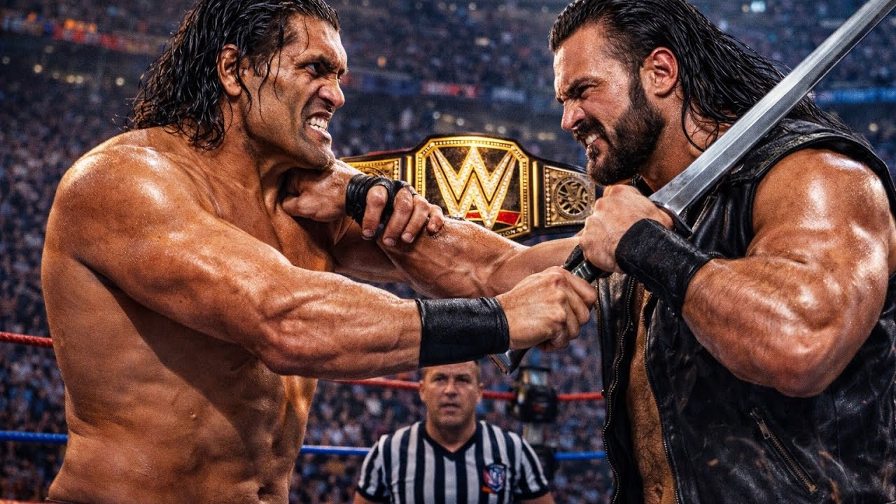 WWE 2K25 | Грейт Хали против Дрю Макинтайра: Чемпионский поединок | Smackdown