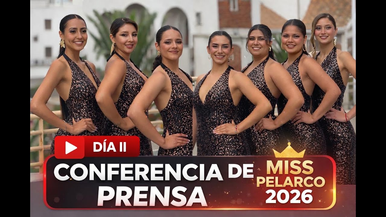 ✨🎙️ Miss Pelarco 2026 | Así fue la Conferencia de Prensa oficial