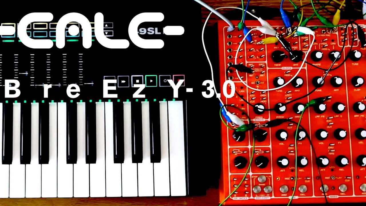 Pulsar 23 with Novation SL MKIII -  B r e   E z Y - 3.0