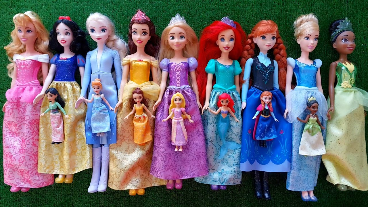 Satisfying with Unboxing & Review Disney Princess Frozen ELSA & Jasmine Toys! ASMR Relaxing