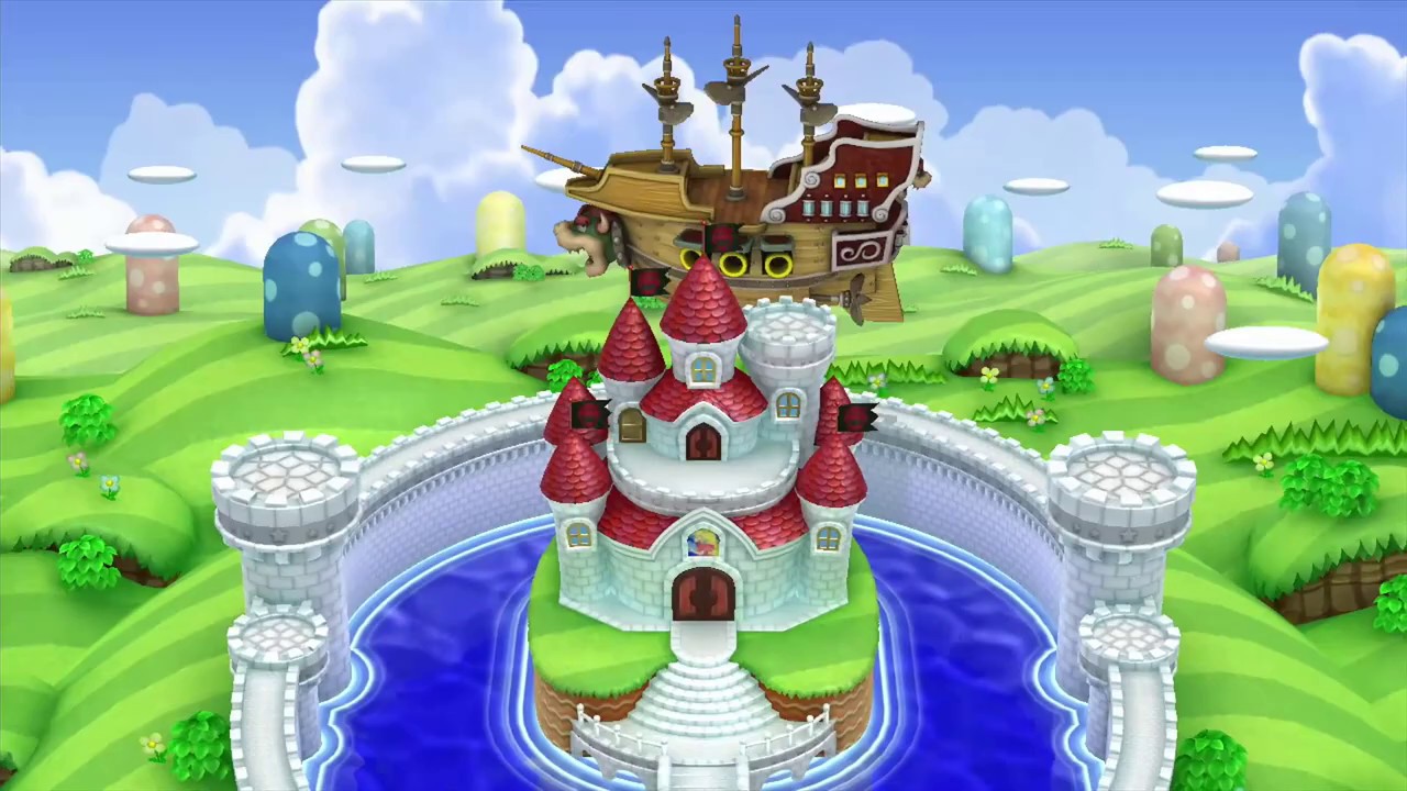 Прохождение New Super Mario Bros U (Wii U) - часть 1 Долина Желудей