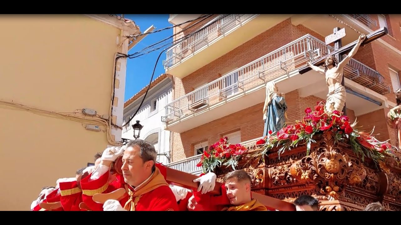 Subida y recogida Cristo de la Agonía Tobarra 2023 - Viernes Santo