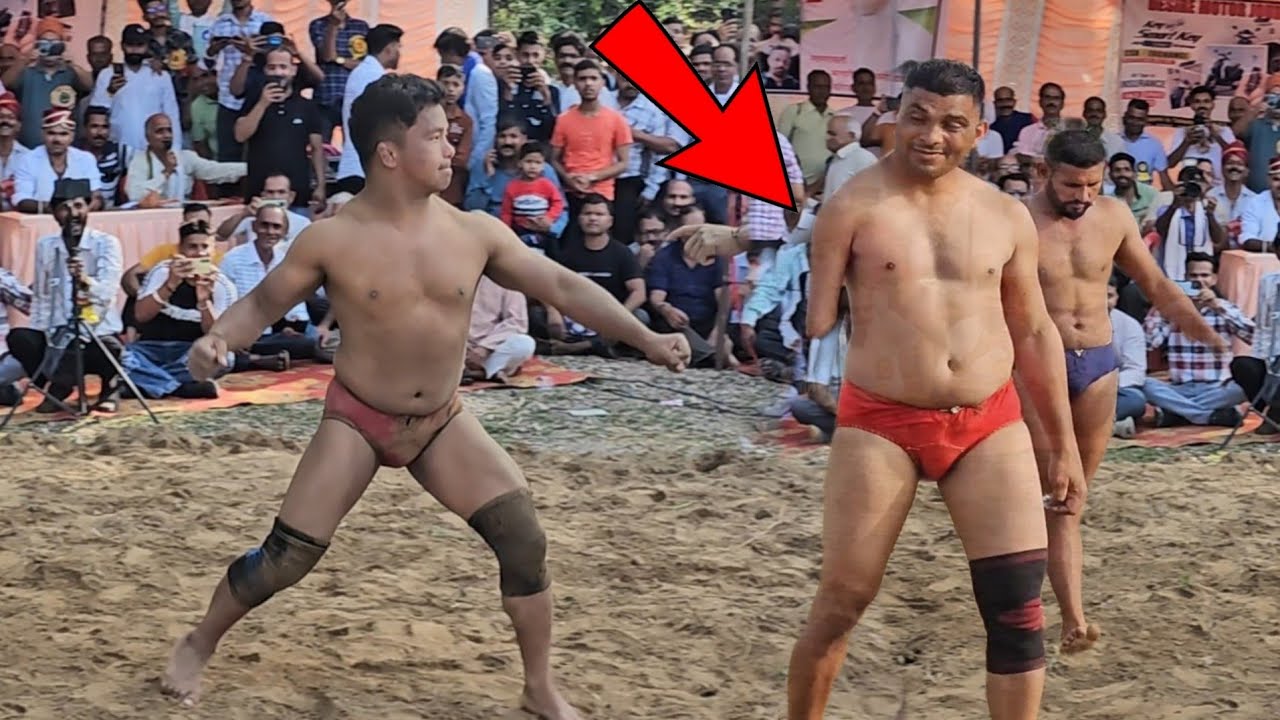 नेपाली का हमला भारत के पहलवान पर deva thapa pahalwan ki kushti