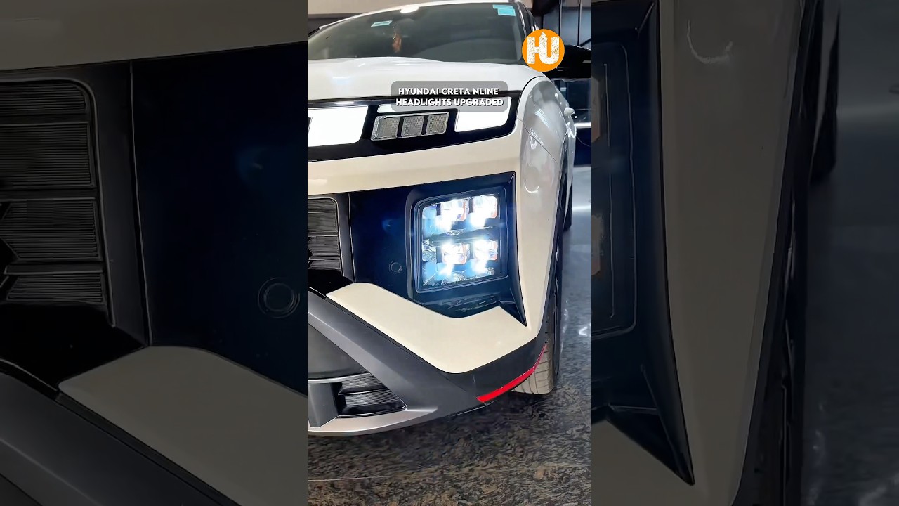 Hyundai creta NLine headlight upgrade 