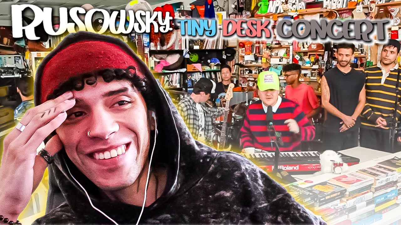 Reaccion AL Rusooo - Rusowsky Tiny Desk Concert