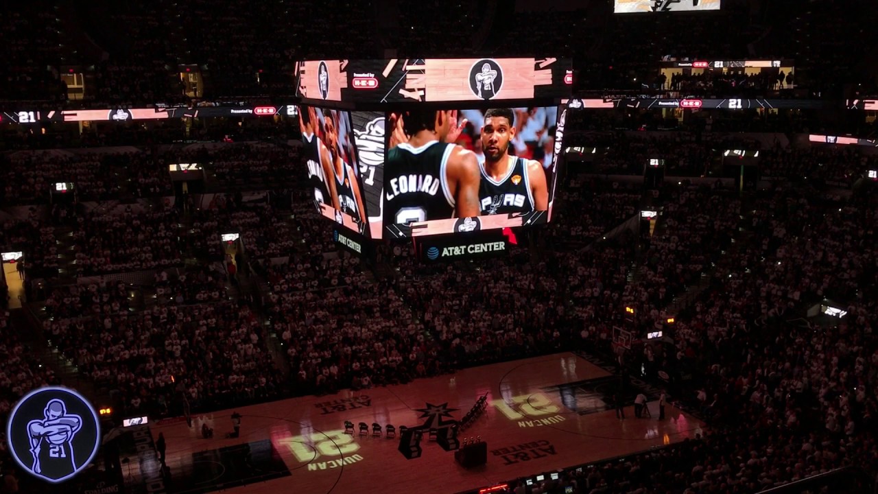 Tim Duncan Retirement Ceremony (12-18-16)