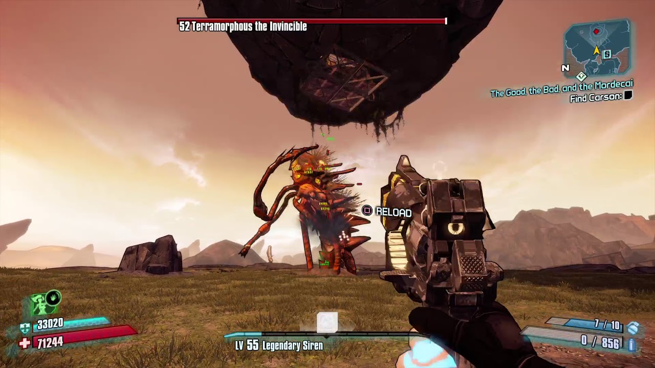 Borderlands 2 | Terramorphous Cheese | Solo