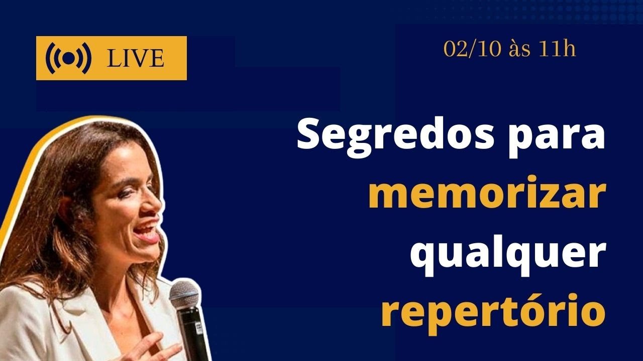 Segredos para memorizar qualquer repert&oacute;rio