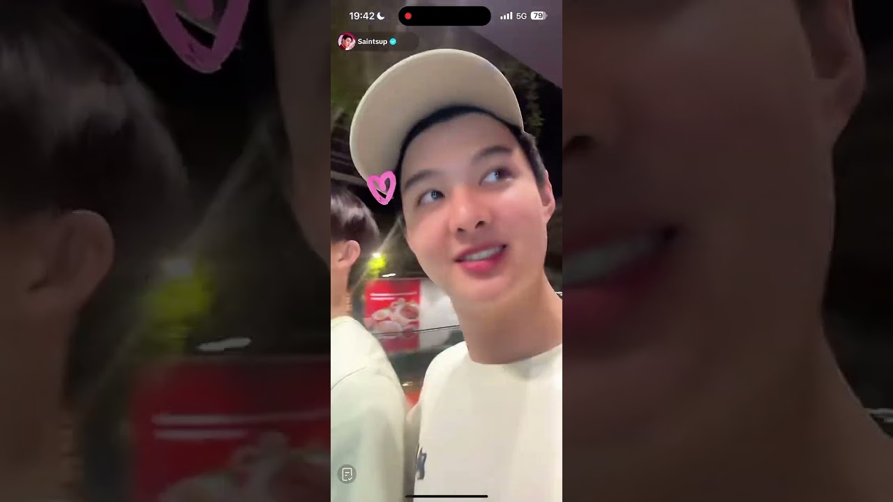 PoomSaint Live Tiktok 07112025 #Saint_sup #ppoomntp_ #poomsaint #Mysweetheartjom