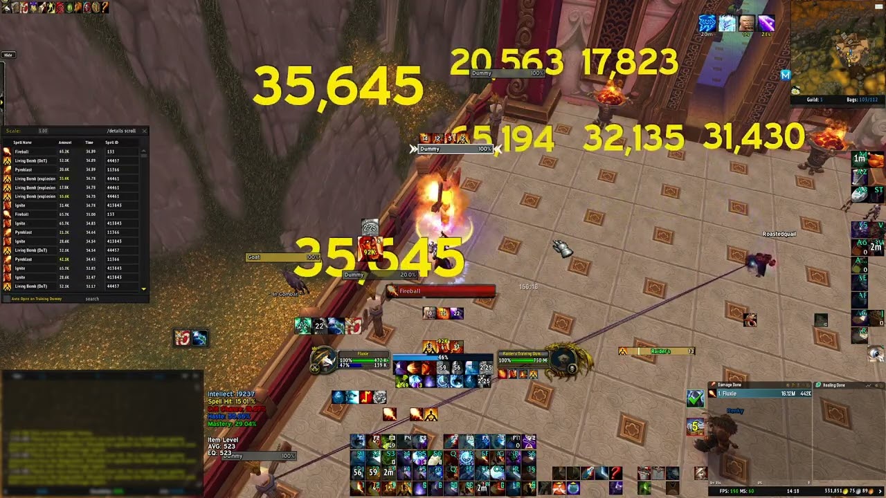 practicing new mastery fire tricks, didnt get the 5th pyro off before combust