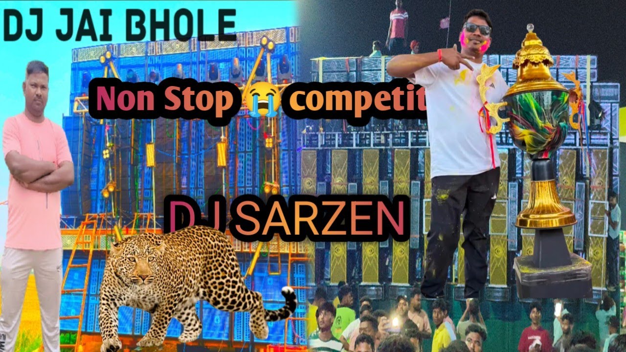 DJ SARZEN VS 🔥 DJ JAI BHOLE Moto Mela competition Udisa Bhadrak#dj 