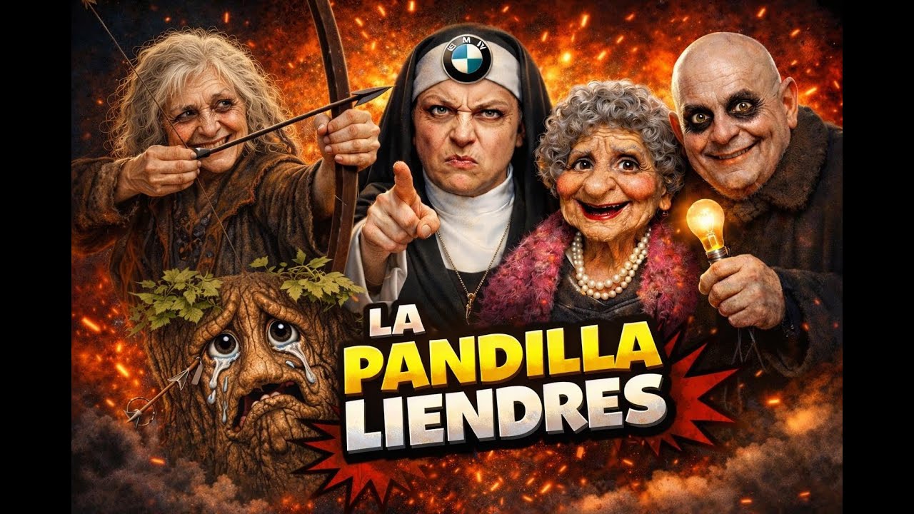 LA PANDILLA LIENDRES ATACA DE NUEVO...CON LA IGLESIA HEMOS TOPADO