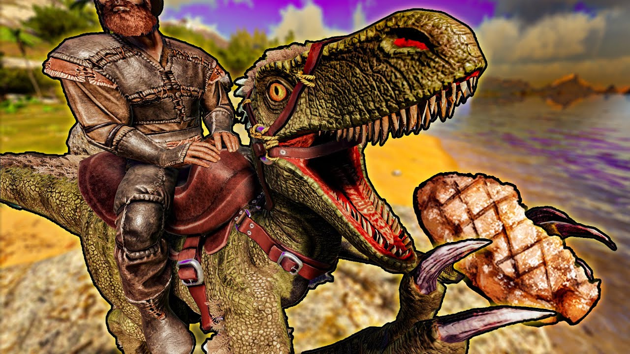 Raptor Evcilleştirme! Yeni Keşif Dinozorumuz! #4 | ARK Lost İsland Türkçe