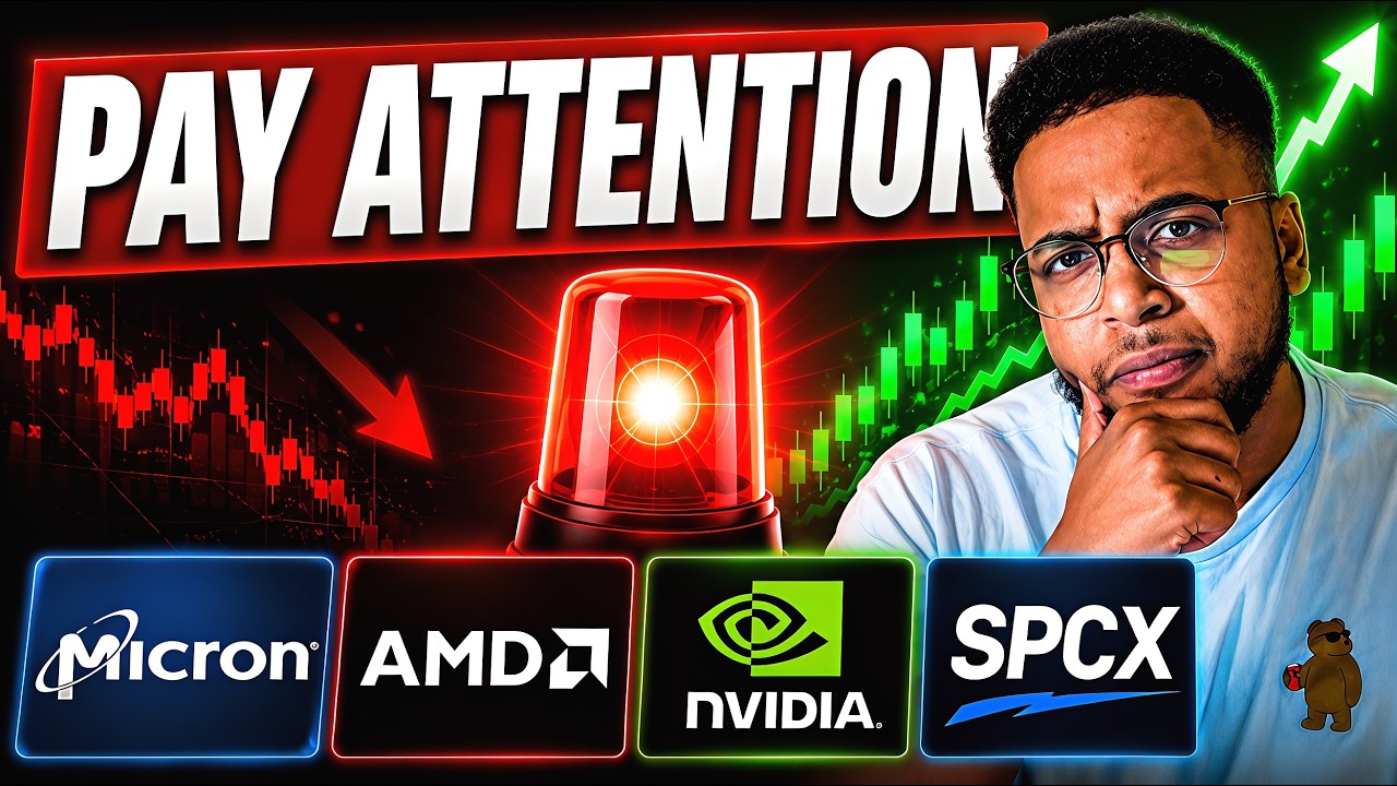 ЕСЛИ ВЫ ДЕРЖИТЕ АКЦИИ MICRON, AMD, NVIDIA И SPCX &mdash; СРОЧНО ОБРАТИТЕ ВНИМАНИЕ!