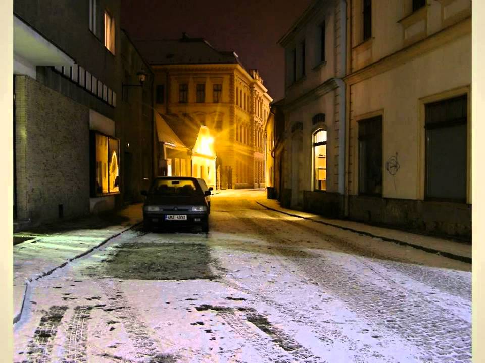 Uničov v noci