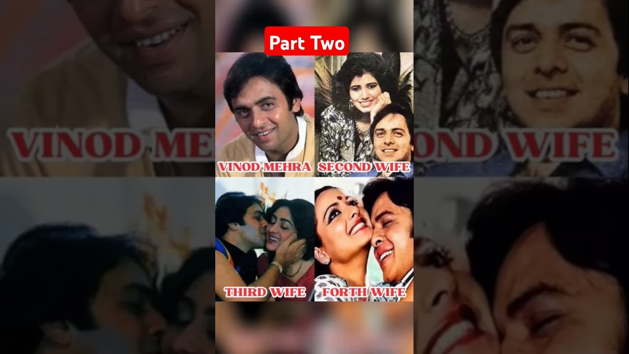 Controversial Life of An Actor | Vinod Mehra - Four Marriage | #bollywood #oldisgold #oldsong #songs