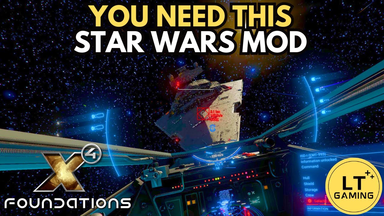 X4: Foundations - Star Wars Interworlds Mod is AMAZING!