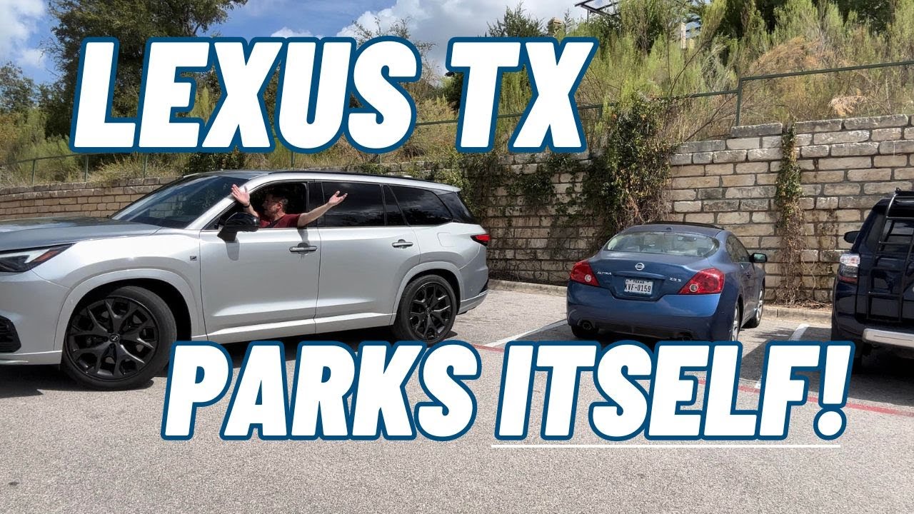 New Lexus TX Can Park Itself: a 