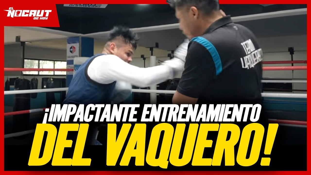 ASÍ es como EMANUEL VAQUERO NAVARRETE ha TENIDO uno de los MEJORES ENTRENAMIENTOS de su VIDA