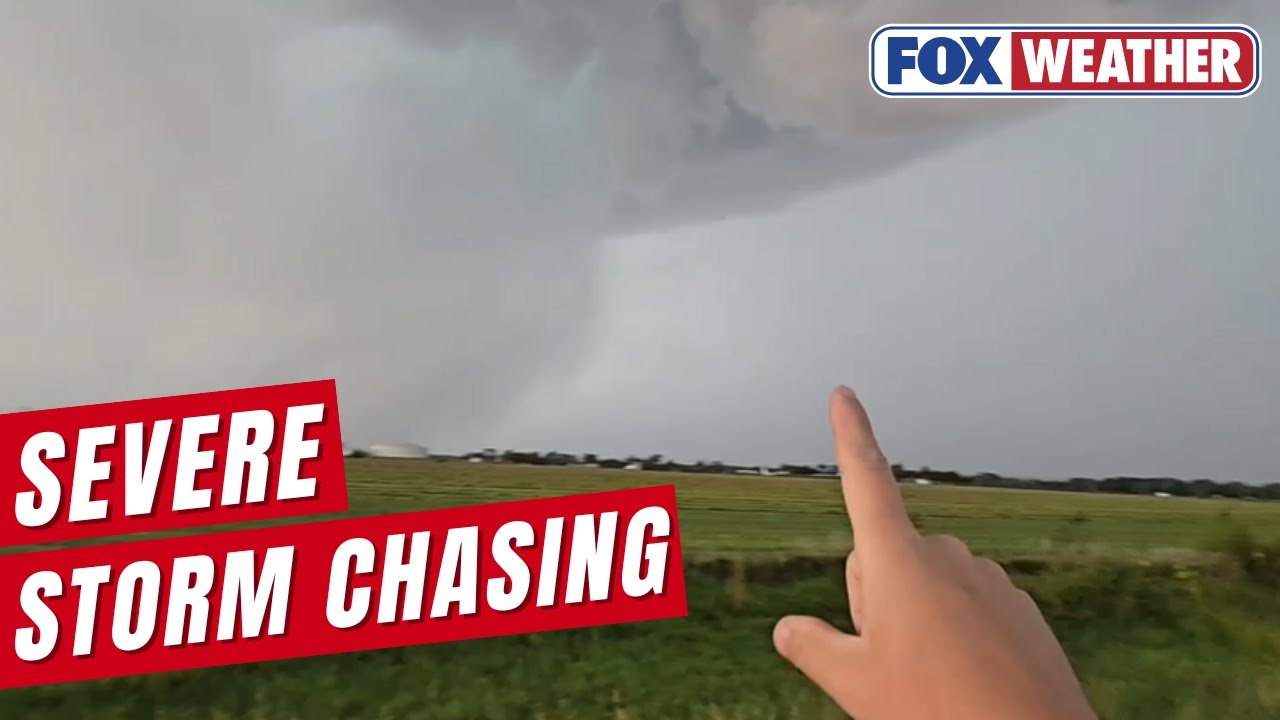 Fox Weather Exclusive Storm Tracker Brandon Copic Had Himself A Busy Day Of Storm Chasing