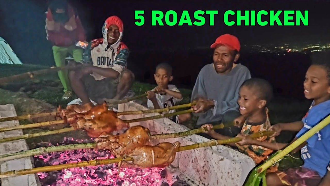 Nagluto kami ng 5 lechon manok para sa aming bisita from Capas Tarlac