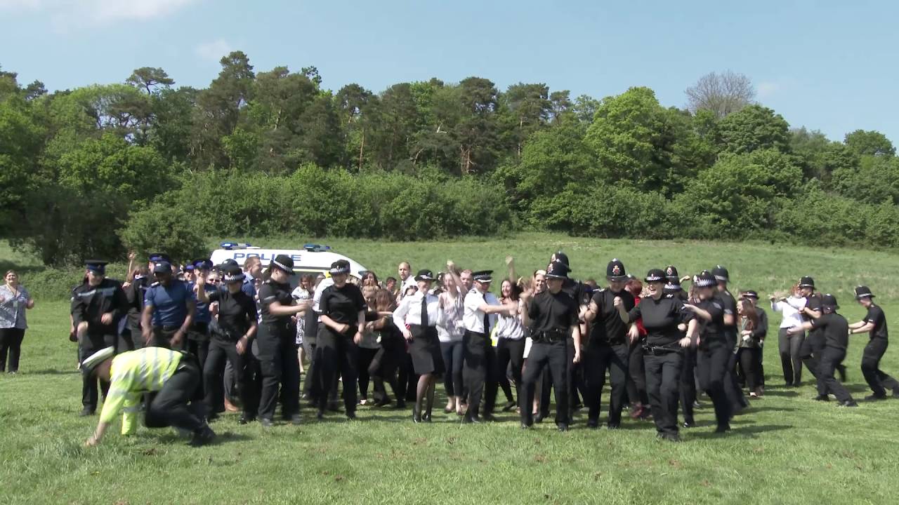 Surrey Police Running Man Challenge
