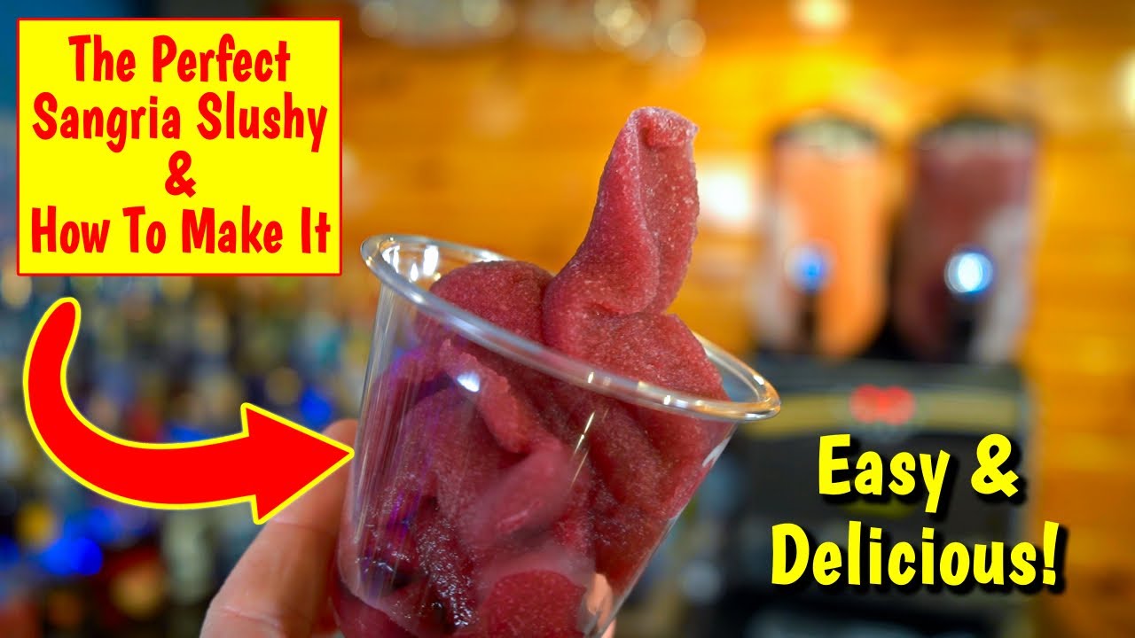 How to Make a Perfect Sangria Slushy | Margarita Man & Bota Box Revolution Red Wine