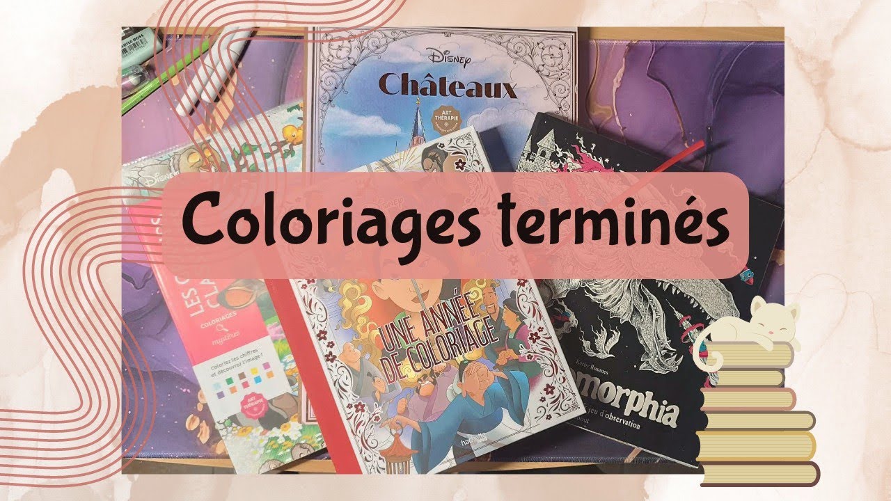 ✨Ce que j’ai terminé en janvier… et ce que février me donne trop envie de colorier 👀