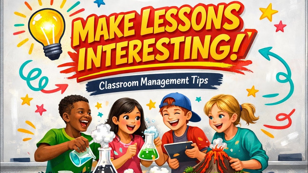 How to Make Lessons INTERESTING! | Classroom Management Magic (1.3)