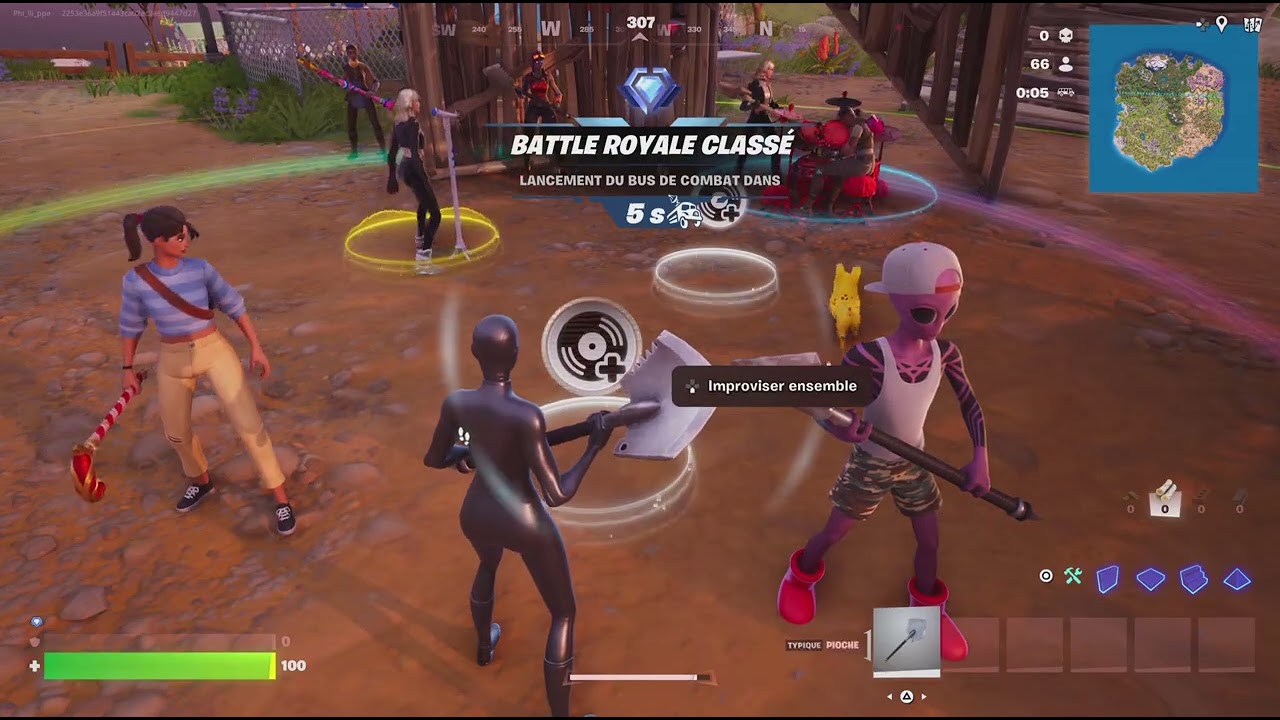 Games recharge et battle royale