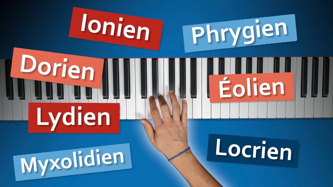 Introduction aux MODES (Dorien, Phrygien, Lydien, Myxolidien...)
