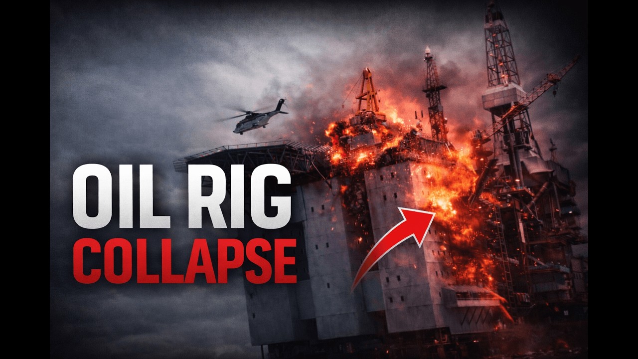 Trapped on a Collapsing Oil Rig