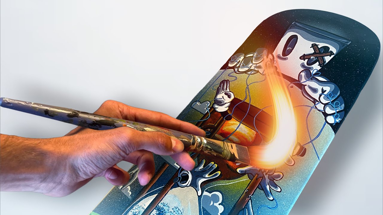 Je CUSTOM mon PREMIER SKATEBOARDS !!