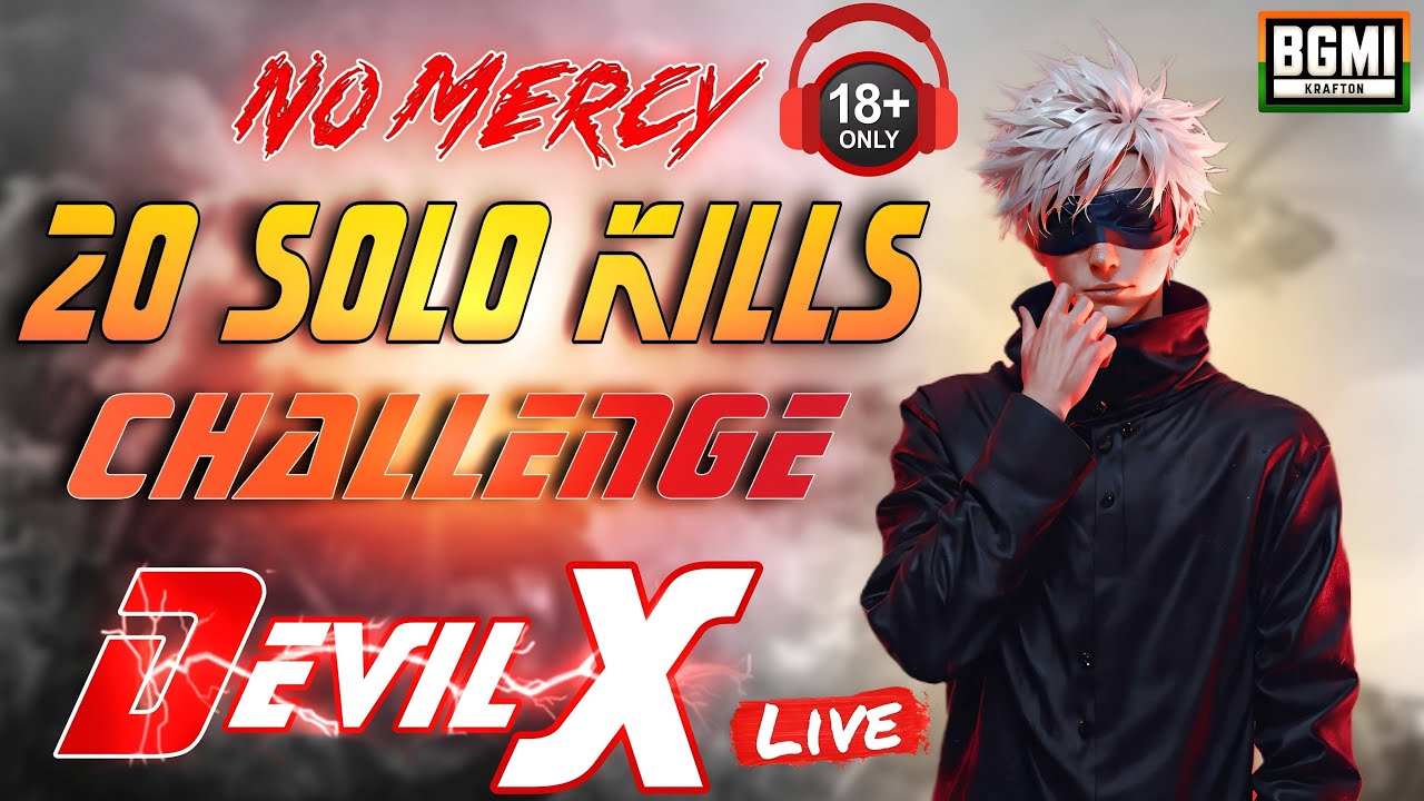 BGMI 4.2 Update: Ultimate Skill Showdown Devil X Live | #BGMI #BGMI4.2Update