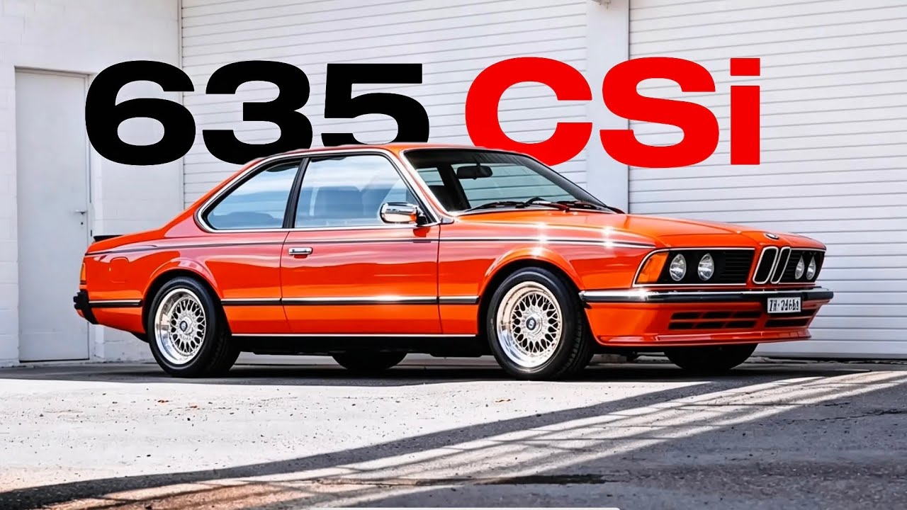 BMW E24 635 CSi on BBS RS | Swiss Alps Run 4K