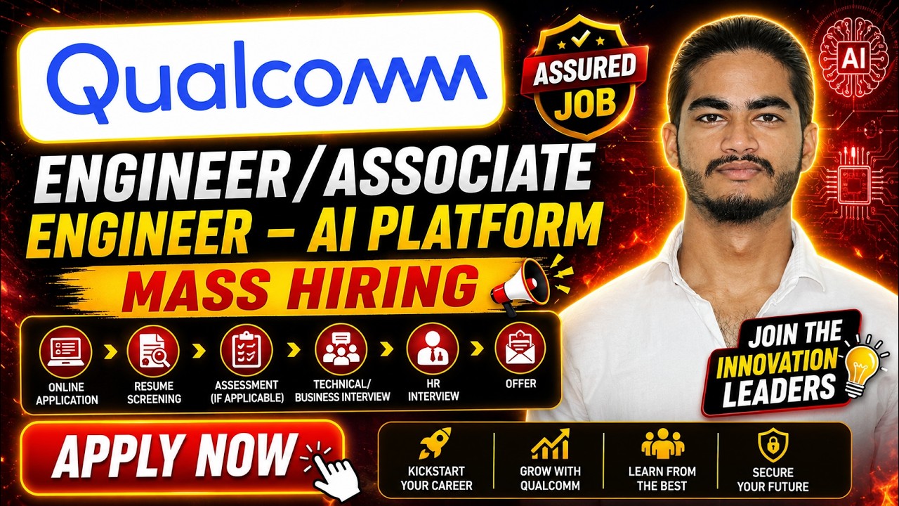 Qualcomm AI Platform Engineer Hiring 2026 | Freshers | AI, LLM & GenAI Roles | Hyderabad | Apply Now