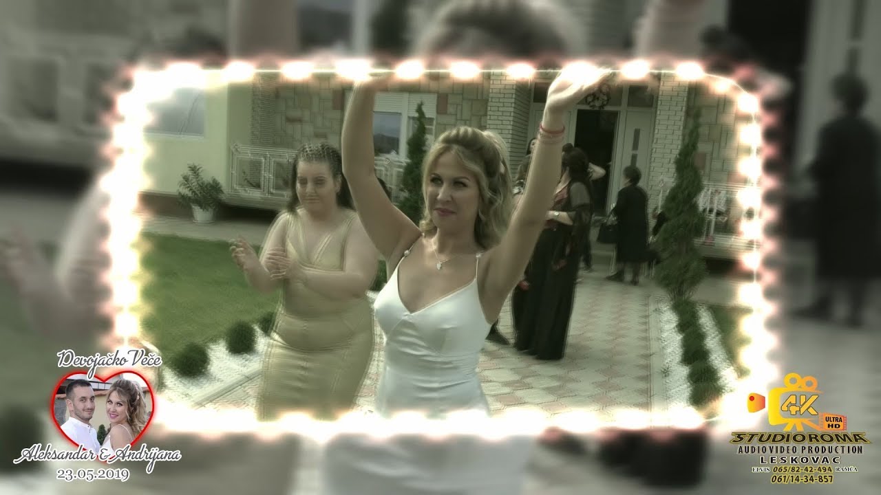 DEVOJAČKO VEČE ALEKSANDAR & ANDRIJANA PART-1 23.05.2019 VIDEO PRODUCTION STUDIO ROMA 4K ELVIS RAMČA
