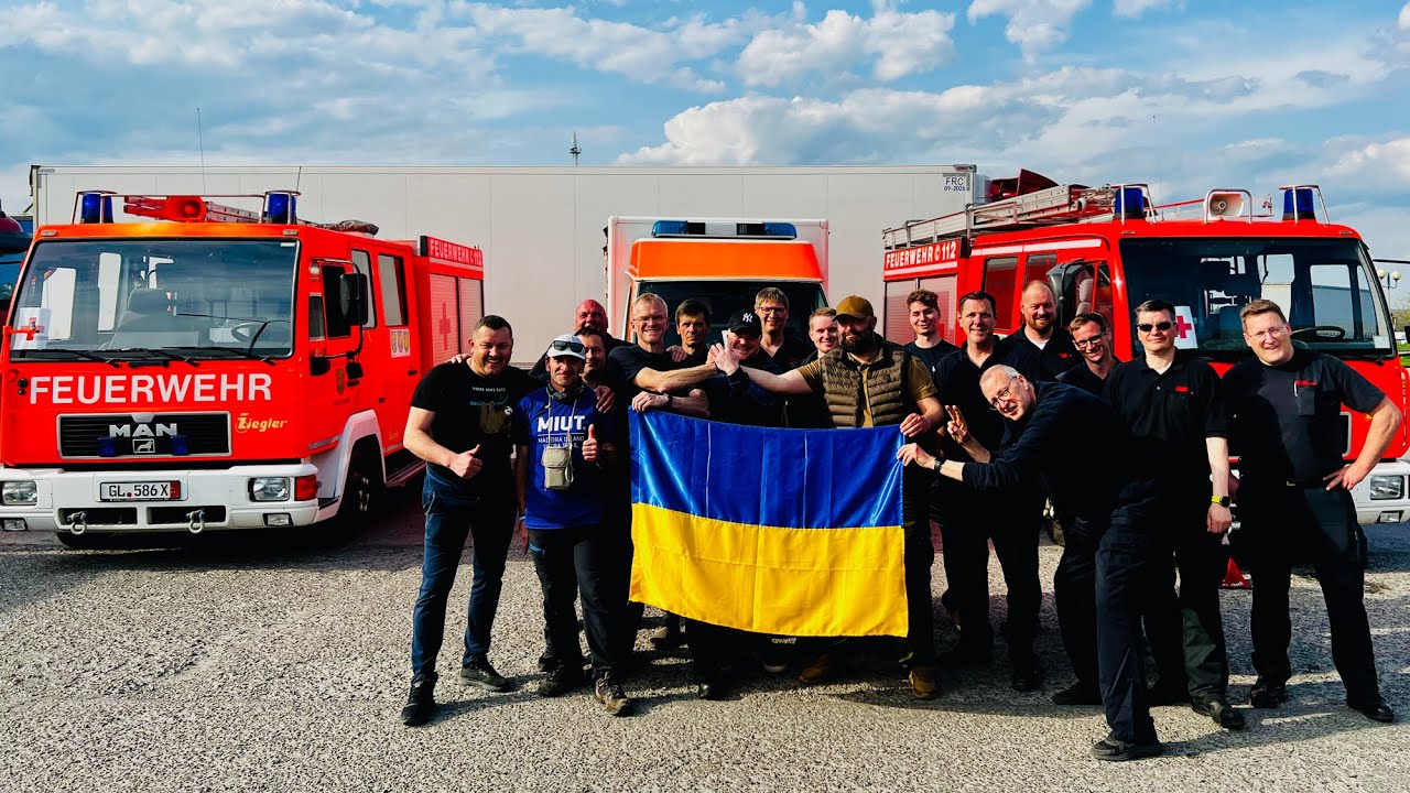 Bericht über den Hilfskonvoi der Feuerwehr Bergisch Gladbach in die Ukraine