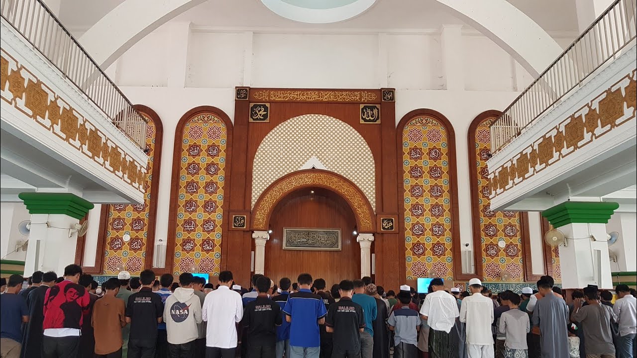 🔴 Adzan Khutbah Shalat Jumat Azzikra Mosque  🇮🇩