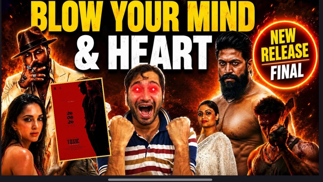 Toxic New Release Date Announcement ✅😃 Toxic Yash New Poster Review  🤑Toxic TABAAHI Song Release 🔥
