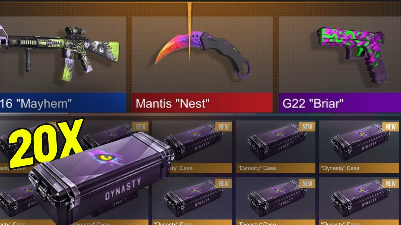 Standoff 2 20x Dynasty Case Opening