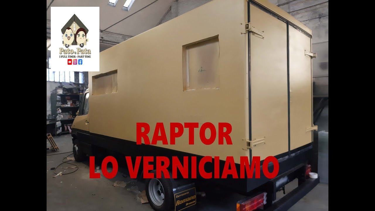 RAPTOR LO VERNICIAMO P 25- PATO & PATA CASA MOBILE I FULL TIMER PART TIME