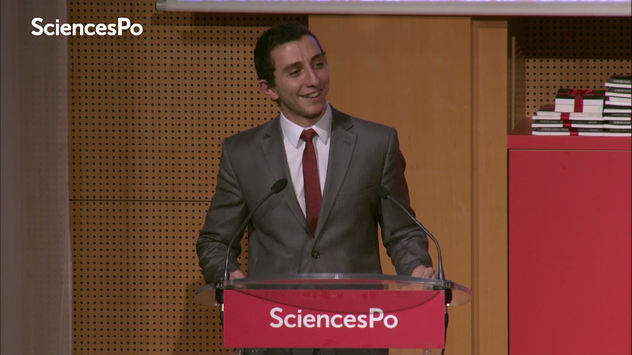 Sciences Po Paris - Soliman ELCHEIKH, Major de Promotion (5 Sep 2017)