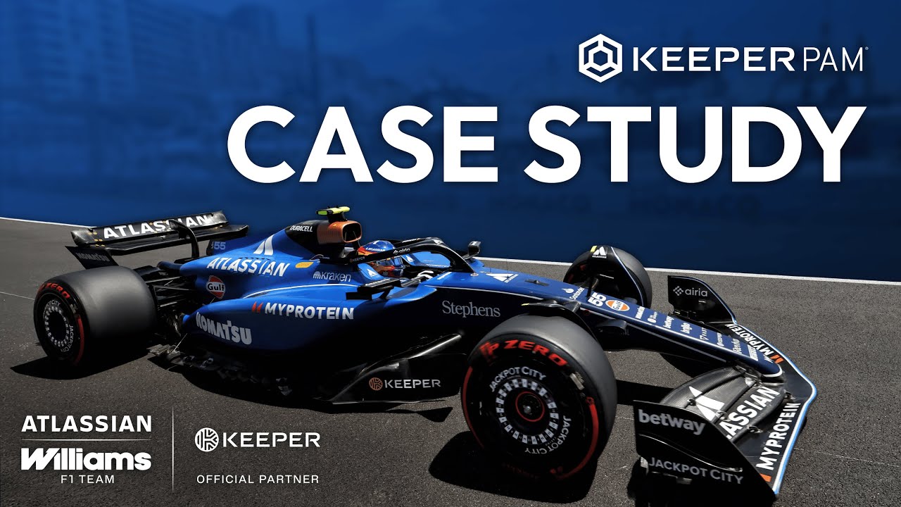 How Keeper Security Protects What Matters Most for Atlassian Williams F1 Team | Case Study