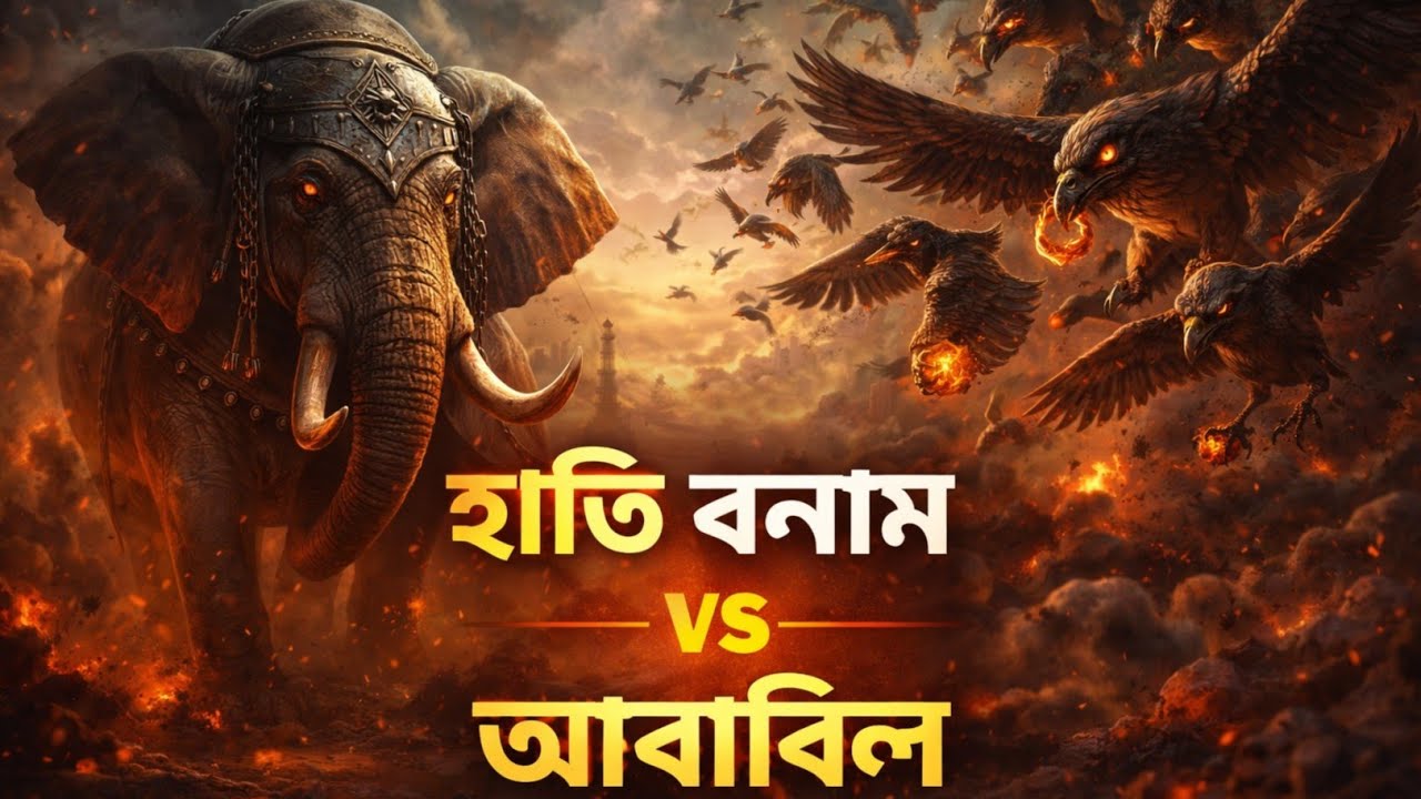 হাতি বাহিনী বনাম আবাবিল পাখি: এক অসম যুদ্ধের ইতিহাস | Surah Fil Story